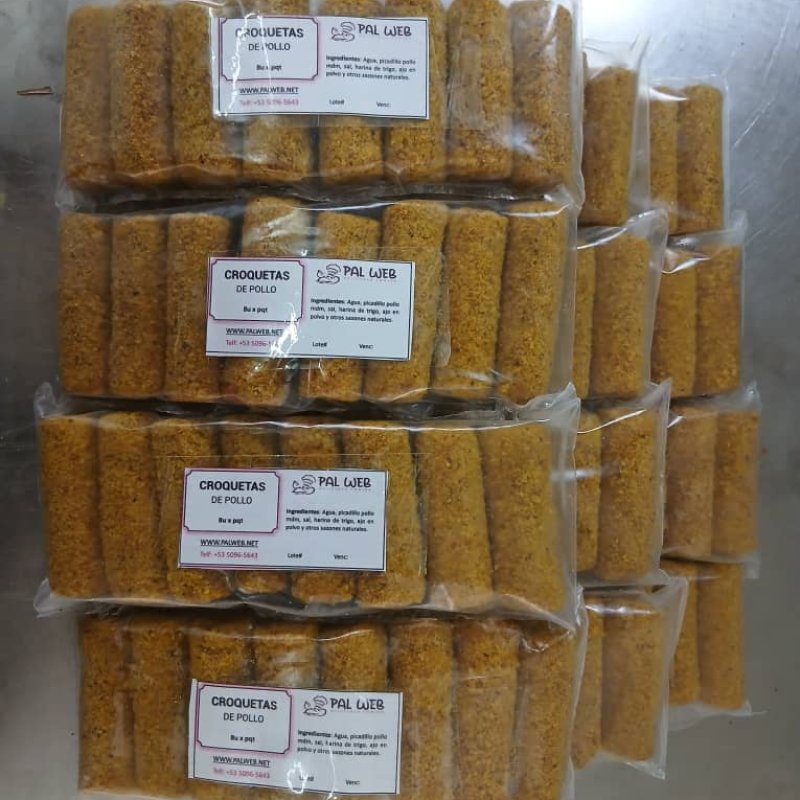 Croquetas pollo pqt
